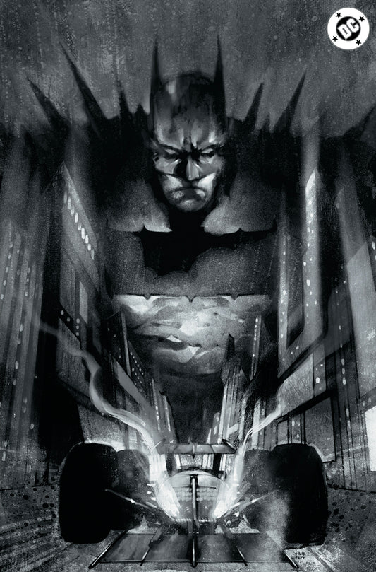 ABSOLUTE BATMAN #22 - MARTIN SIMMONDS COVER C BLACK AND WHITE FOIL VARIANT KNIGHT OF COMICS SDCC 2026 EXCLUSIVE LTD 800