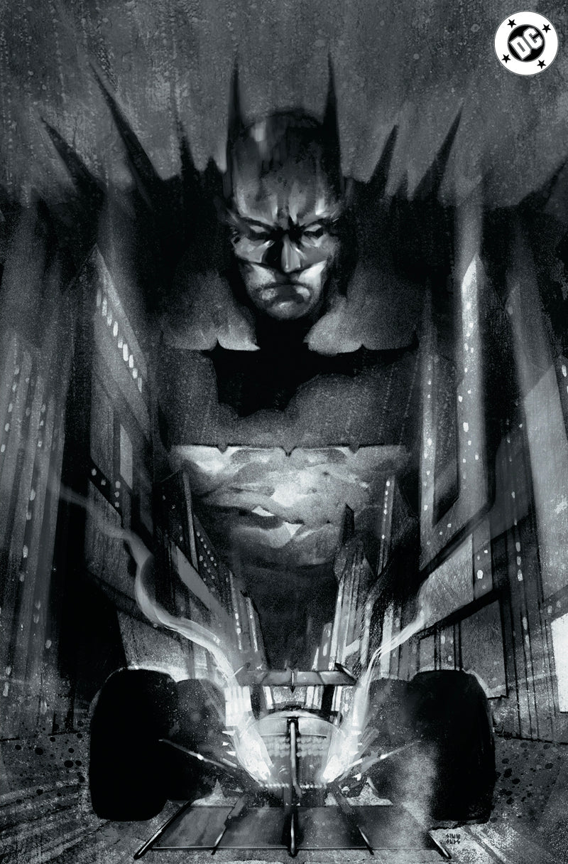 ABSOLUTE BATMAN #22 - MARTIN SIMMONDS COVER C BLACK AND WHITE FOIL VARIANT KNIGHT OF COMICS SDCC 2026 EXCLUSIVE