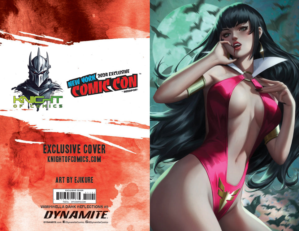VAMPIRELLA DARK REFLECTIONS #5 - EJIKURE VIRGIN NYCC 2024 EXCLUSIVE COVER A