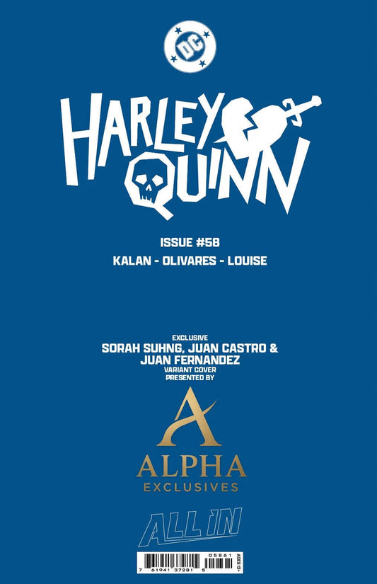 HARLEY QUINN #58 - SORAH SUHNG TRADE VARIANT