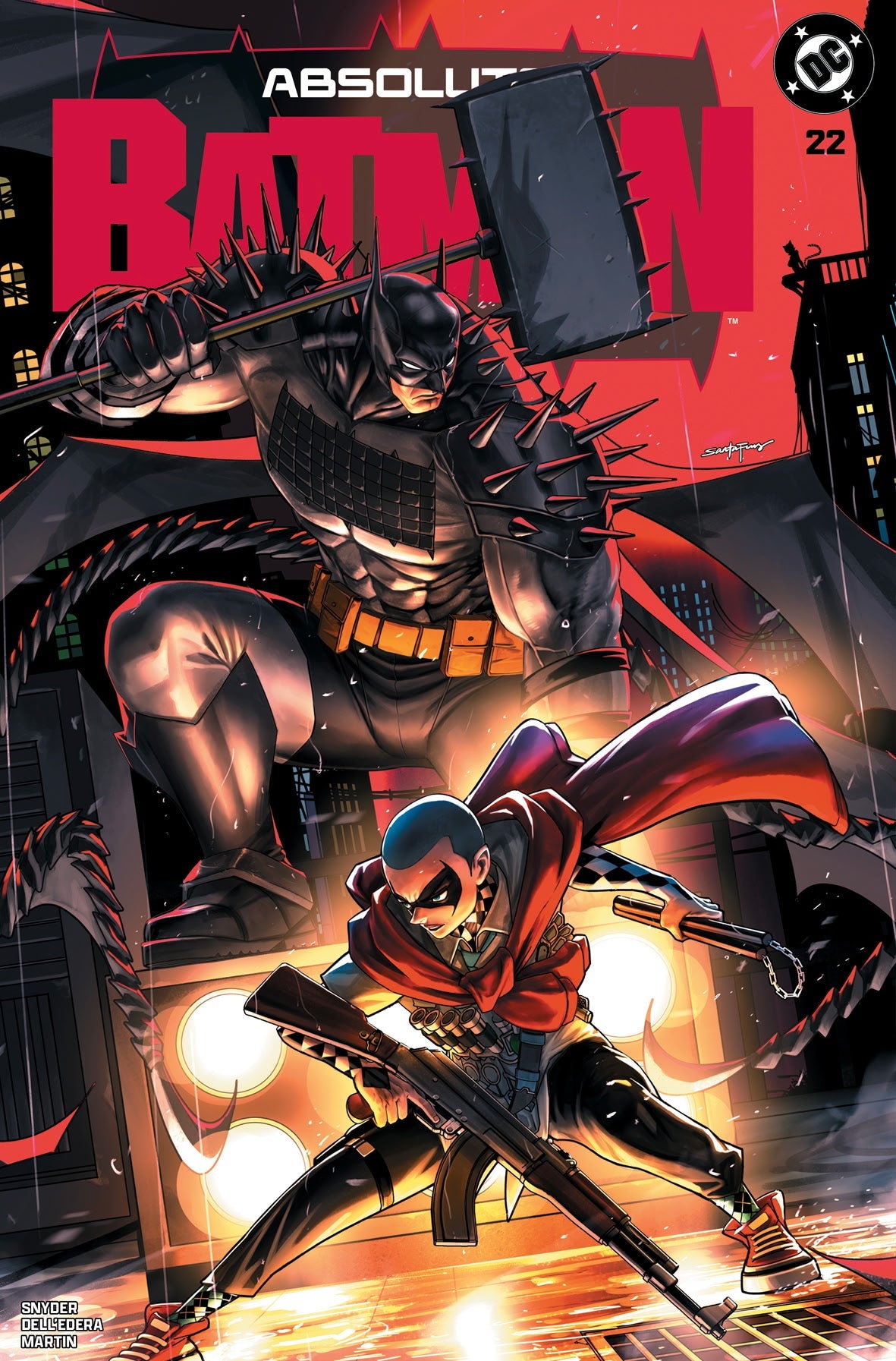 Absolute Batman #22 SANTA FUNG SDCC Exclusive Trade Dress (2026)