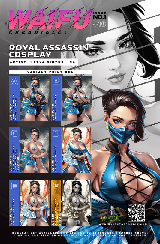 WAIFU CHRONICLES #1 - ROYAL ASSASSIN COSPLAY by Katya Sinyukhina