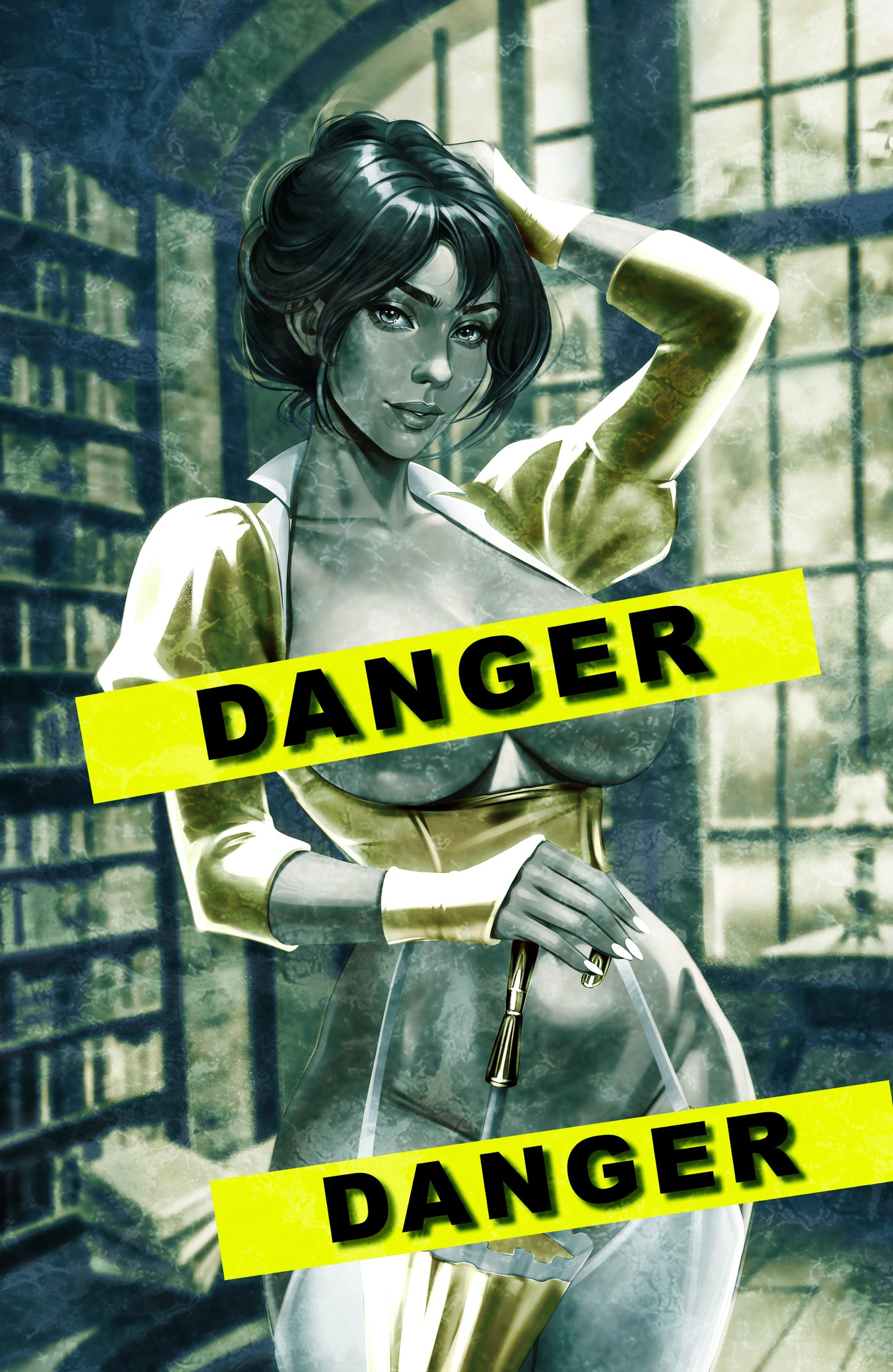 WAIFU CHRONICLES #1 - JUNGLE QUEEN COSPLAY - HOLOFOIL/LAVA FOIL/LEATHER - by Pilnikova