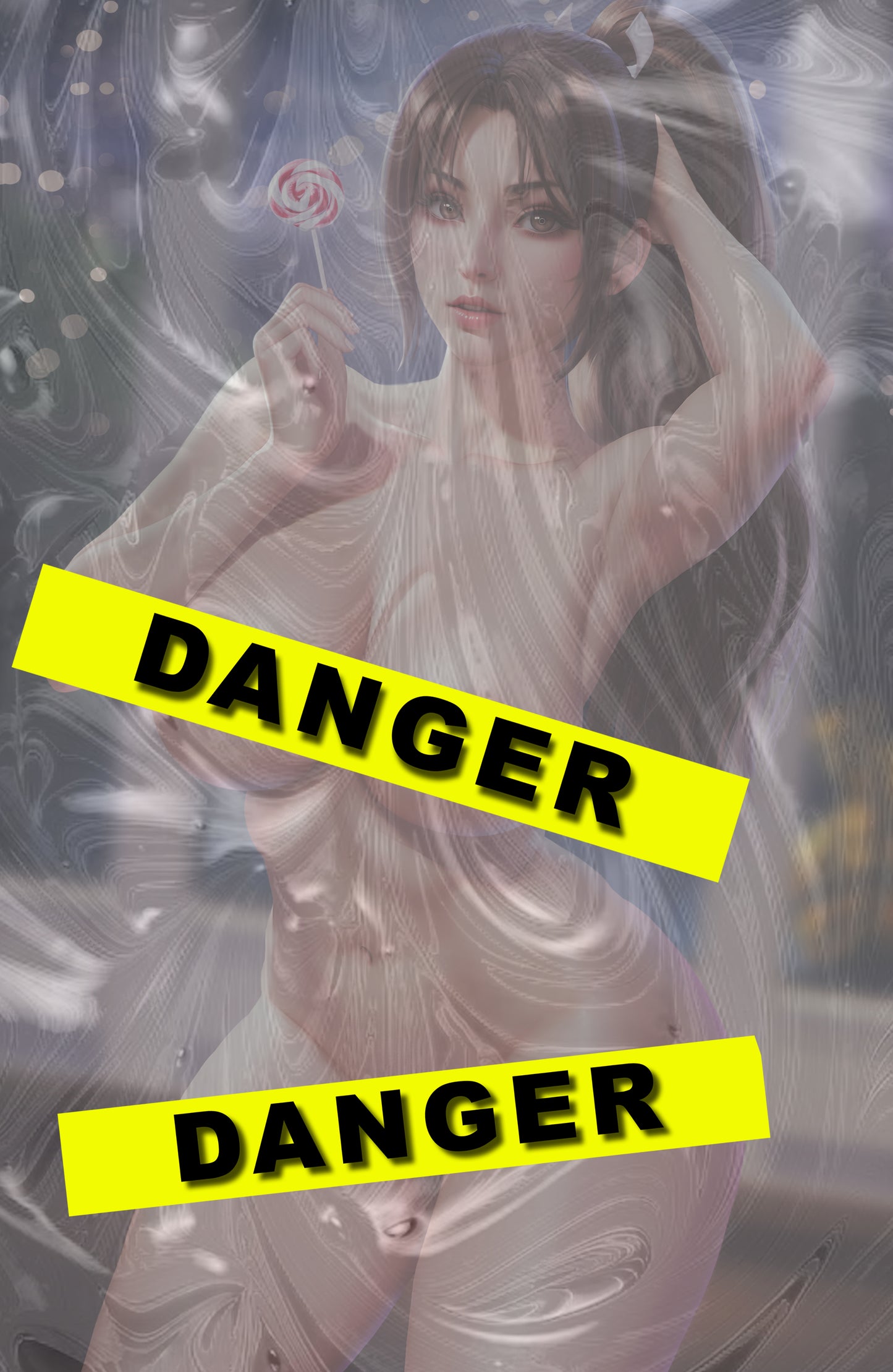 WAIFU CHRONICLES #1 - FAN SHINOBI COSPLAY - HOLOFOIL/LAVA FOIL/LEATHER - by Danejo - Preorder