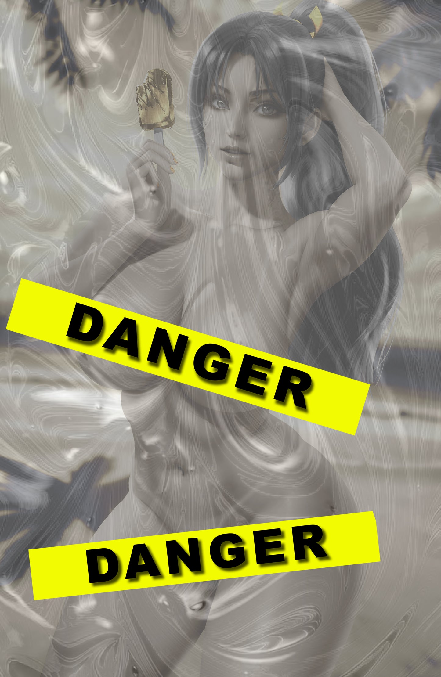 WAIFU CHRONICLES #1 - FAN SHINOBI COSPLAY - HOLOFOIL/LAVA FOIL/LEATHER - by Danejo - Preorder