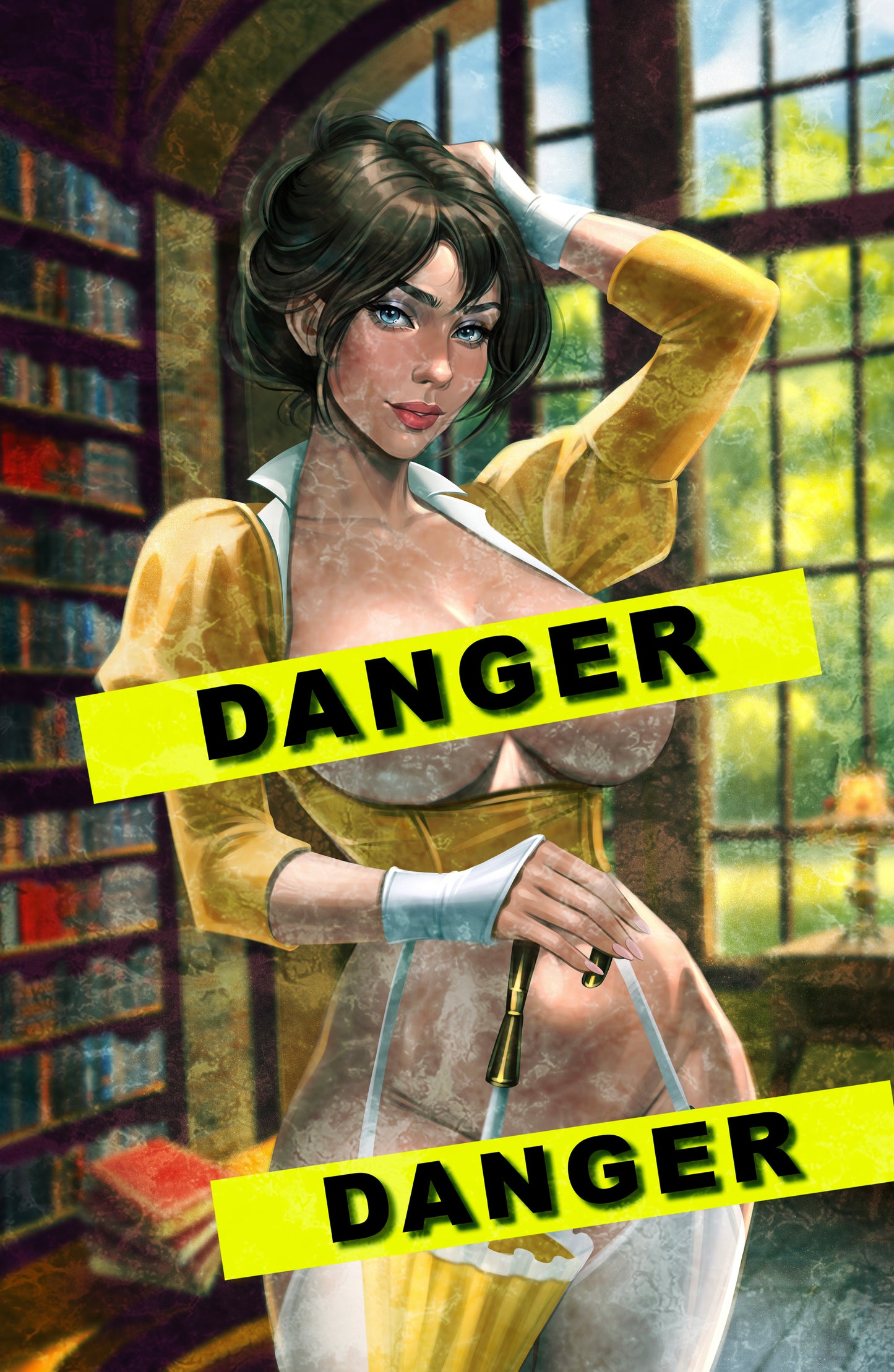 WAIFU CHRONICLES #1 - JUNGLE QUEEN COSPLAY - HOLOFOIL/LAVA FOIL/LEATHER - by Pilnikova