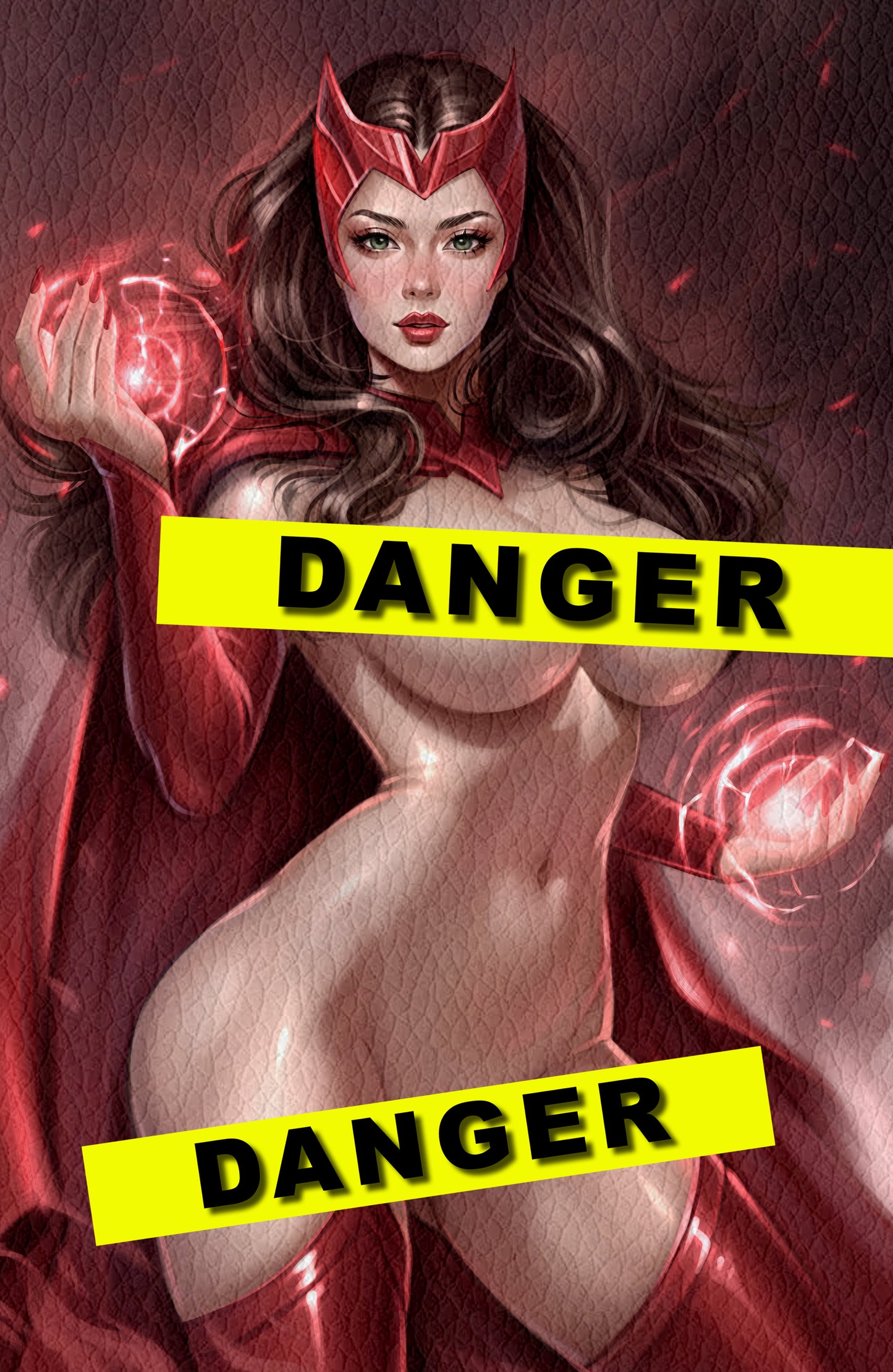 WAIFU CHRONICLES #1 - SPELLBOUND COSPLAY - HOLOFOIL/LEATHER - by Pilnikova Art - Preorder