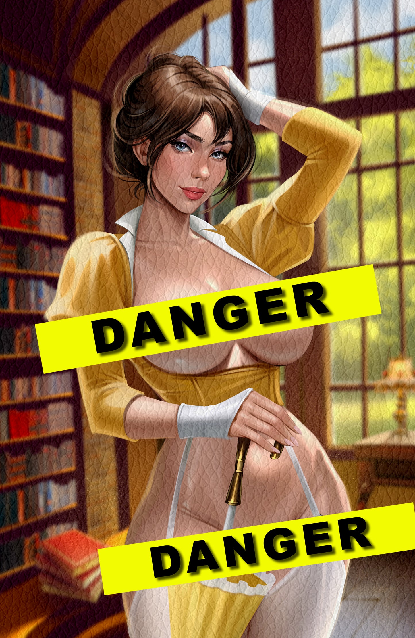 WAIFU CHRONICLES #1 - JUNGLE QUEEN COSPLAY - HOLOFOIL/LAVA FOIL/LEATHER - by Pilnikova