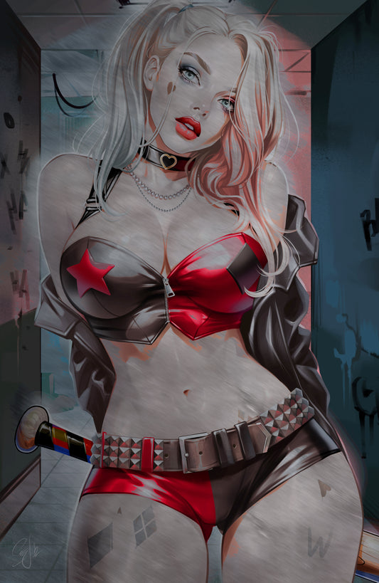 WAIFU CHRONICLES #1 - TROUBLEMAKER COSPLAY - METAL - by Katya Sinyukhina - PREORDER +(CRYSTAL CLEAR BOARD)