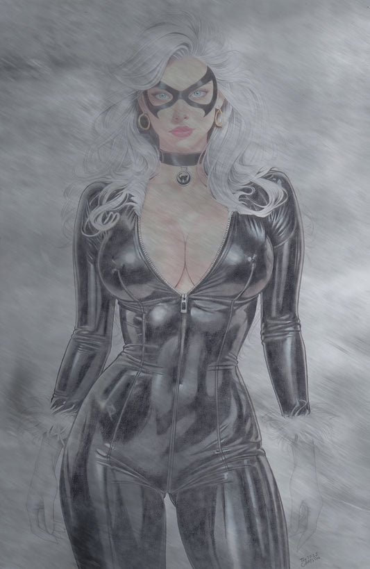WAIFU CHRONICLES #1 - SENSUAL FELINE COSPLAY - METAL - by Tim Grayson - PREORDER