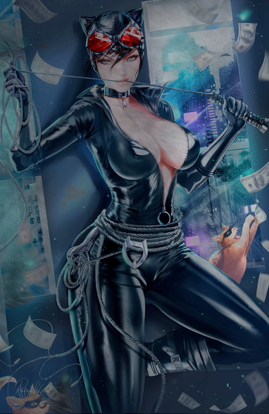 WAIFU CHRONICLES #1 - 9 LIVES ALEXANDRA COSPLAY - METAL - by Reivash