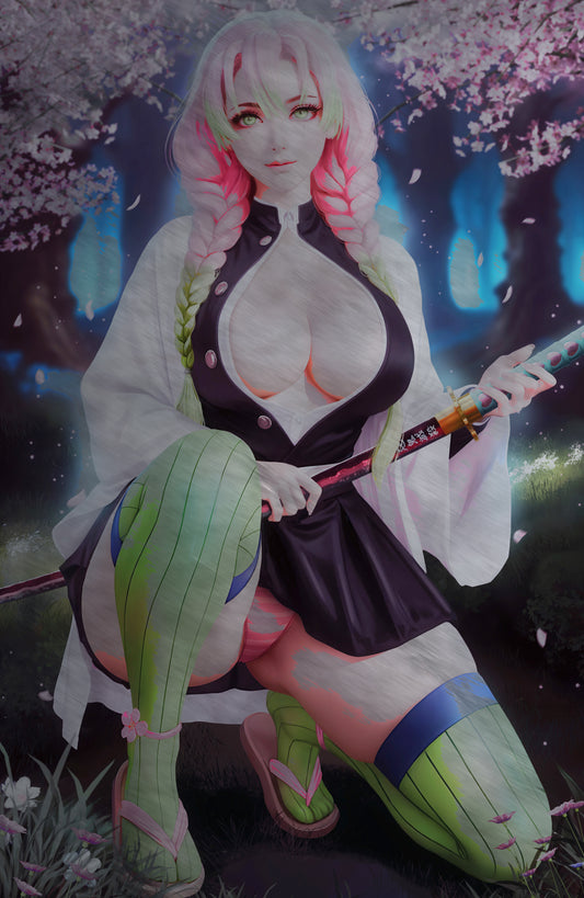 WAIFU CHRONICLES #1 - PINK SLAYER COSPLAY - METAL - by Danejo - PREORDER +(CRYSTAL CLEAR BOARD)