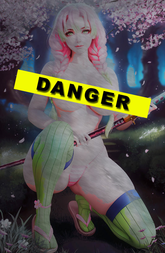 WAIFU CHRONICLES #1 - PINK SLAYER COSPLAY - METAL - by Danejo - PREORDER +(CRYSTAL CLEAR BOARD)