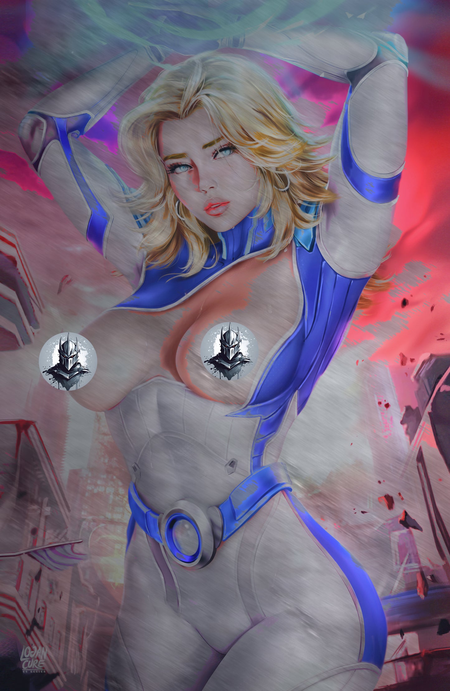 WAIFU CHRONICLES #1 - RAGING STORM COSPLAY - METAL - by Logan Cure