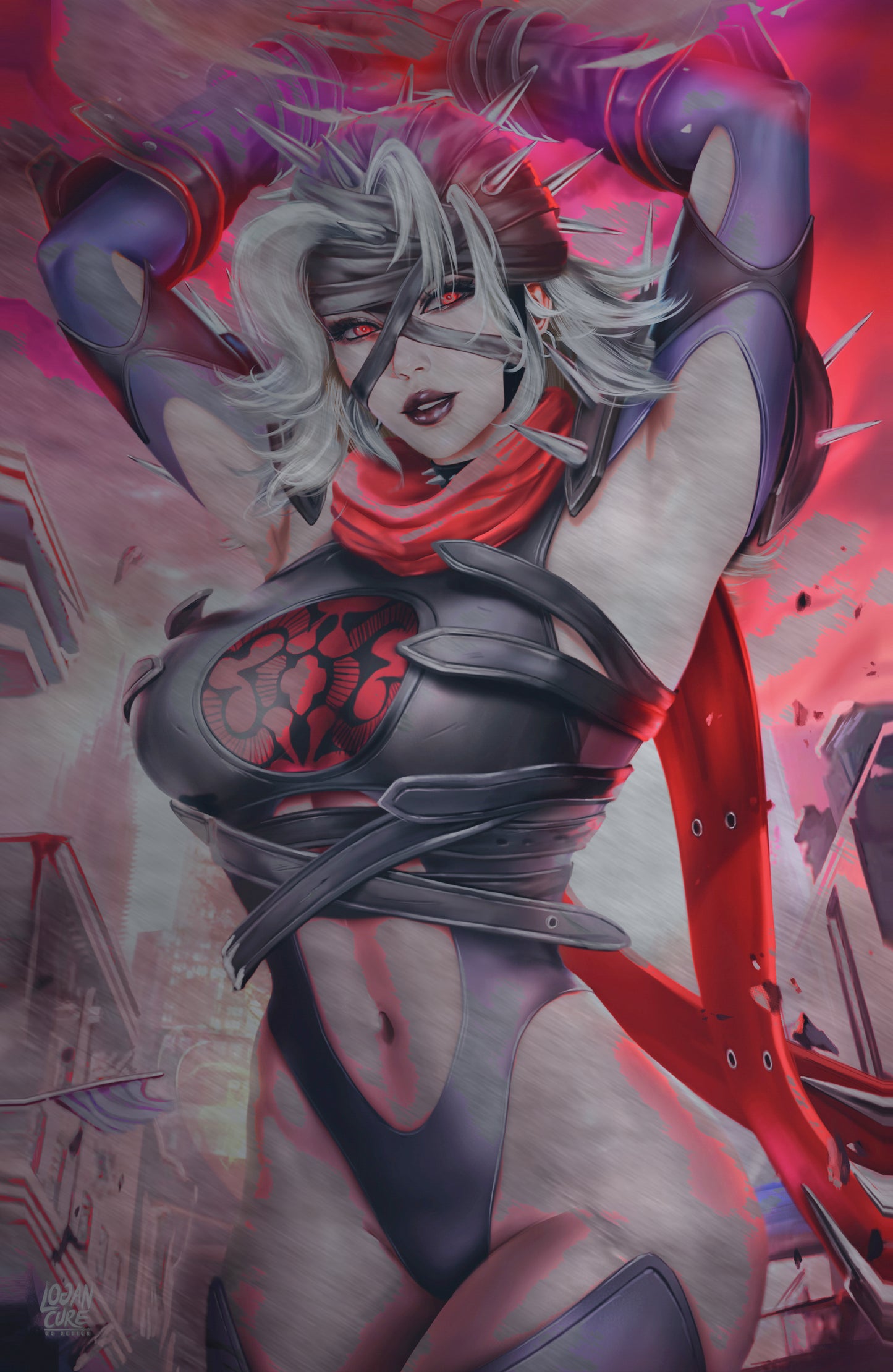 WAIFU CHRONICLES #1 - RAGING STORM COSPLAY - METAL - by Logan Cure