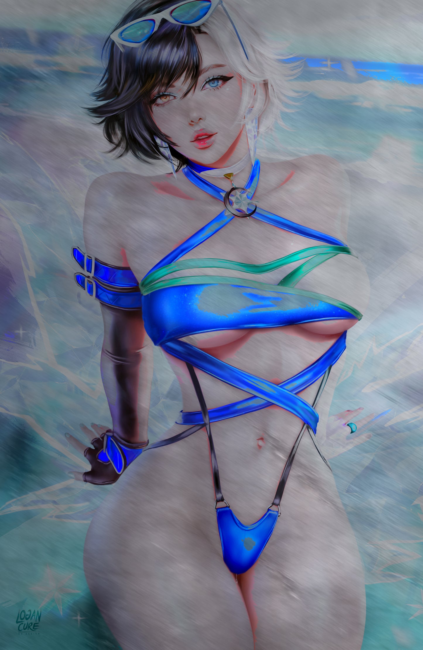 WAIFU CHRONICLES #1 - WINTER CHILL COSPLAY - METAL - by Logan Cure - PREORDER