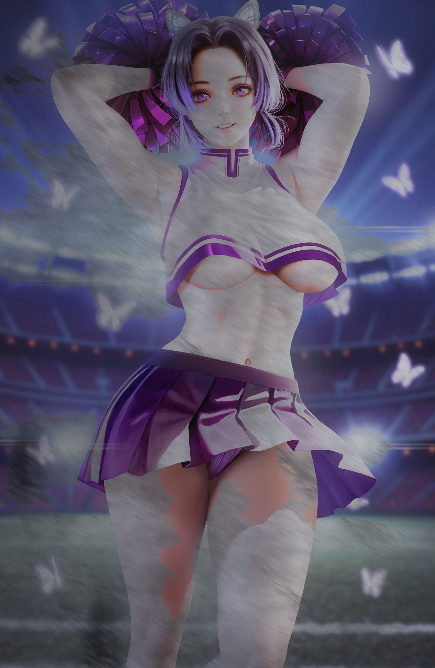 WAIFU CHRONICLES #1 - PURPLE SLAYER COSPLAY - METAL - by Danejo - Preorder