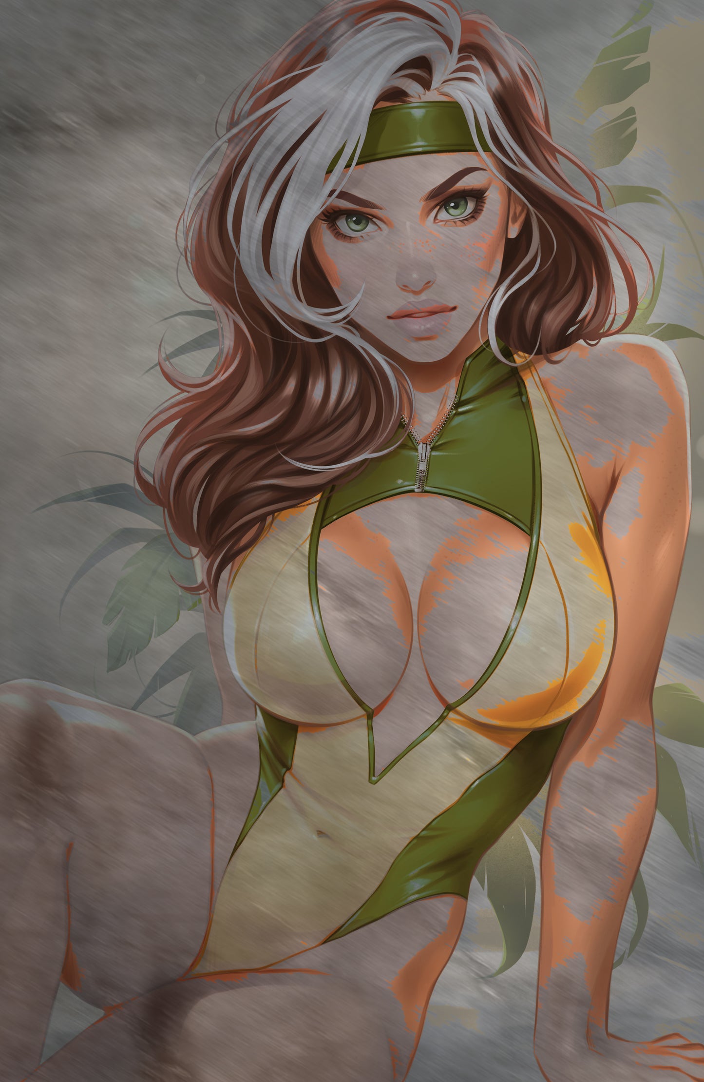 WAIFU CHRONICLES #1 - DEADLY TOUCH COSPLAY - KATYA SINYUKHINA COVER D METAL LTD 5