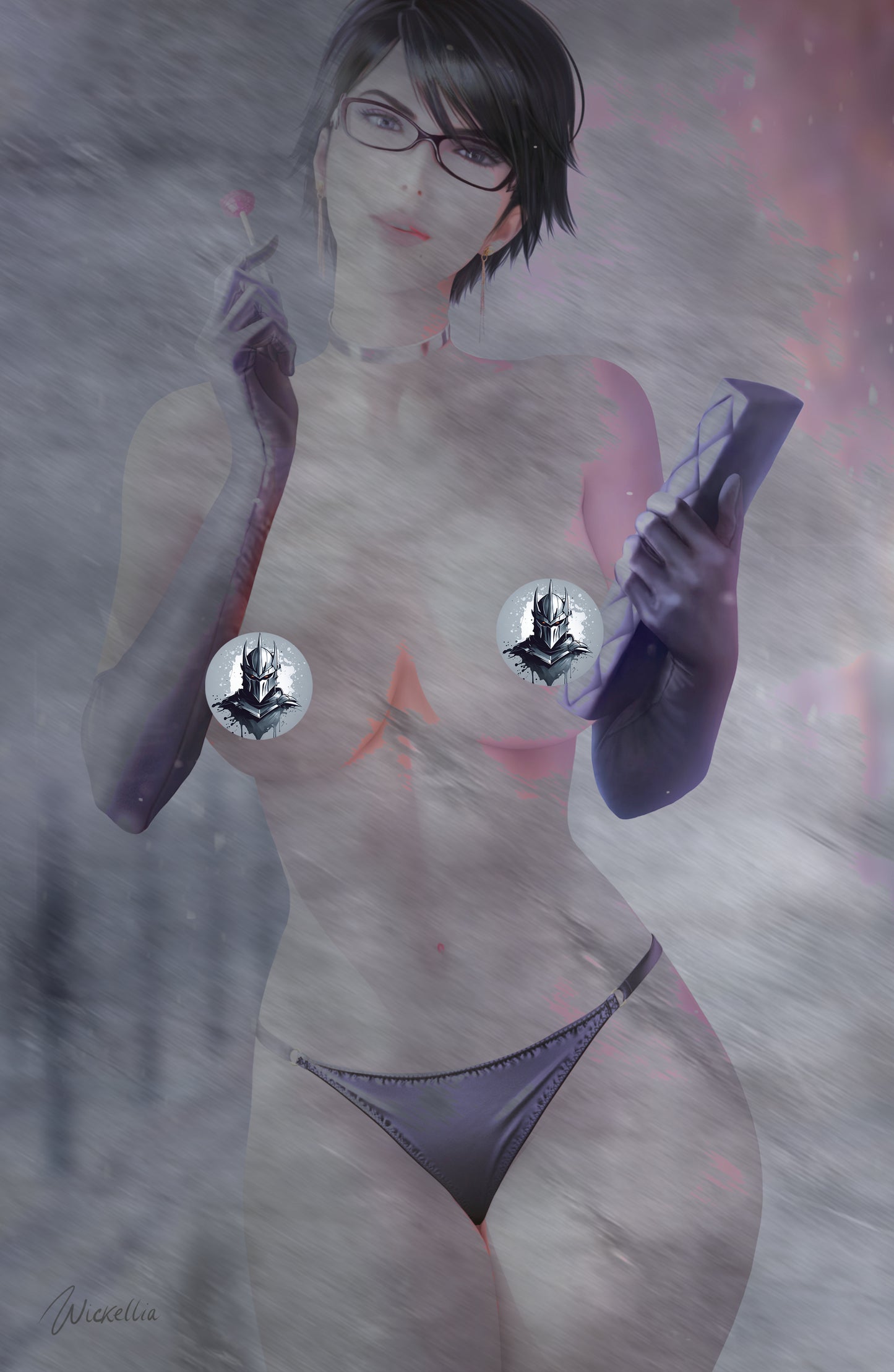 WAIFU CHRONICLES #1 - MAGIC BULLET COSPLAY - METAL - by Wickella - PREORDER