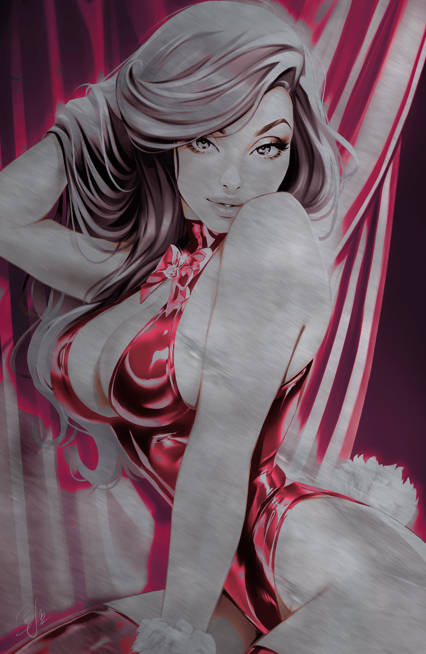 WAIFU CHRONICLES #1 - MAIN ATTRACTION COSPLAY - METAL - by Katya Sinyukhina - Preorder