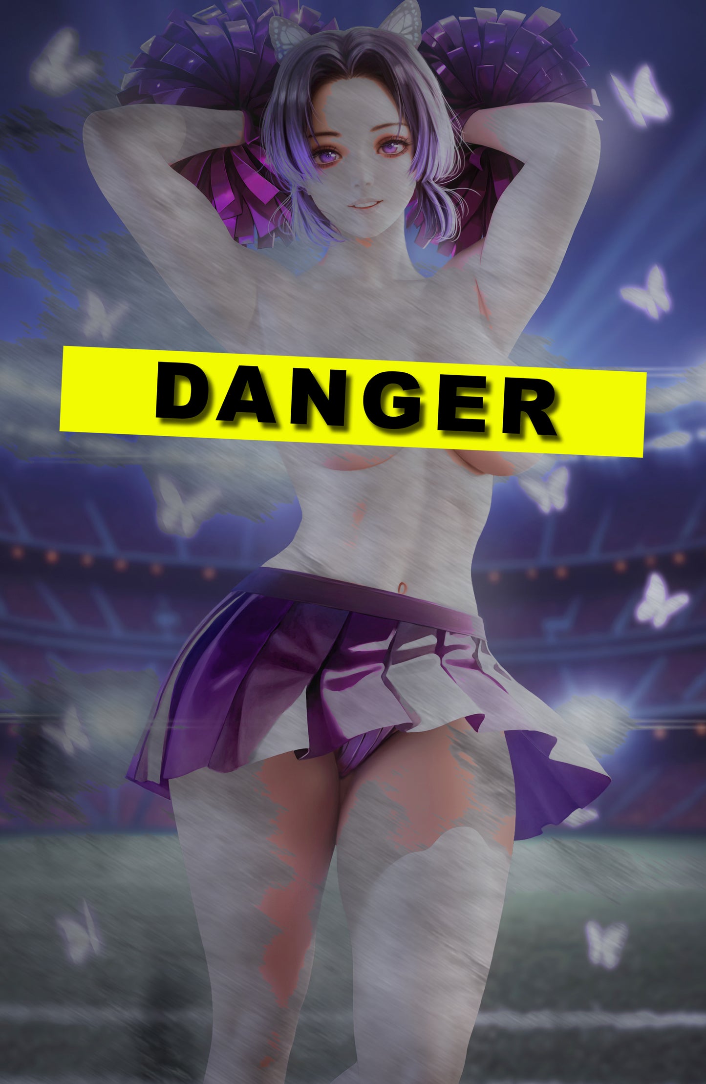 WAIFU CHRONICLES #1 - PURPLE SLAYER COSPLAY - METAL - by Danejo - Preorder