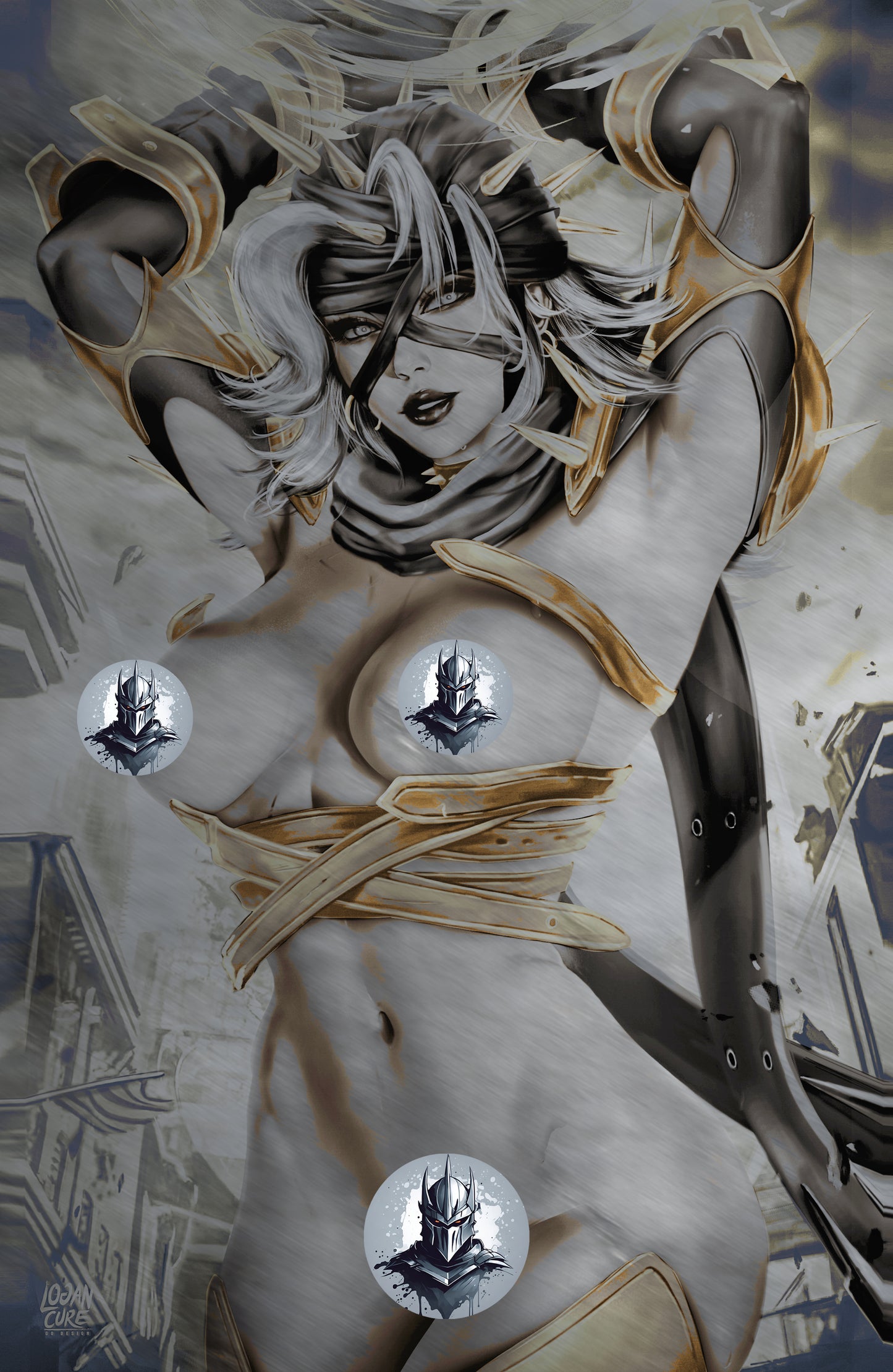 WAIFU CHRONICLES #1 - RAGING STORM COSPLAY - METAL - by Logan Cure