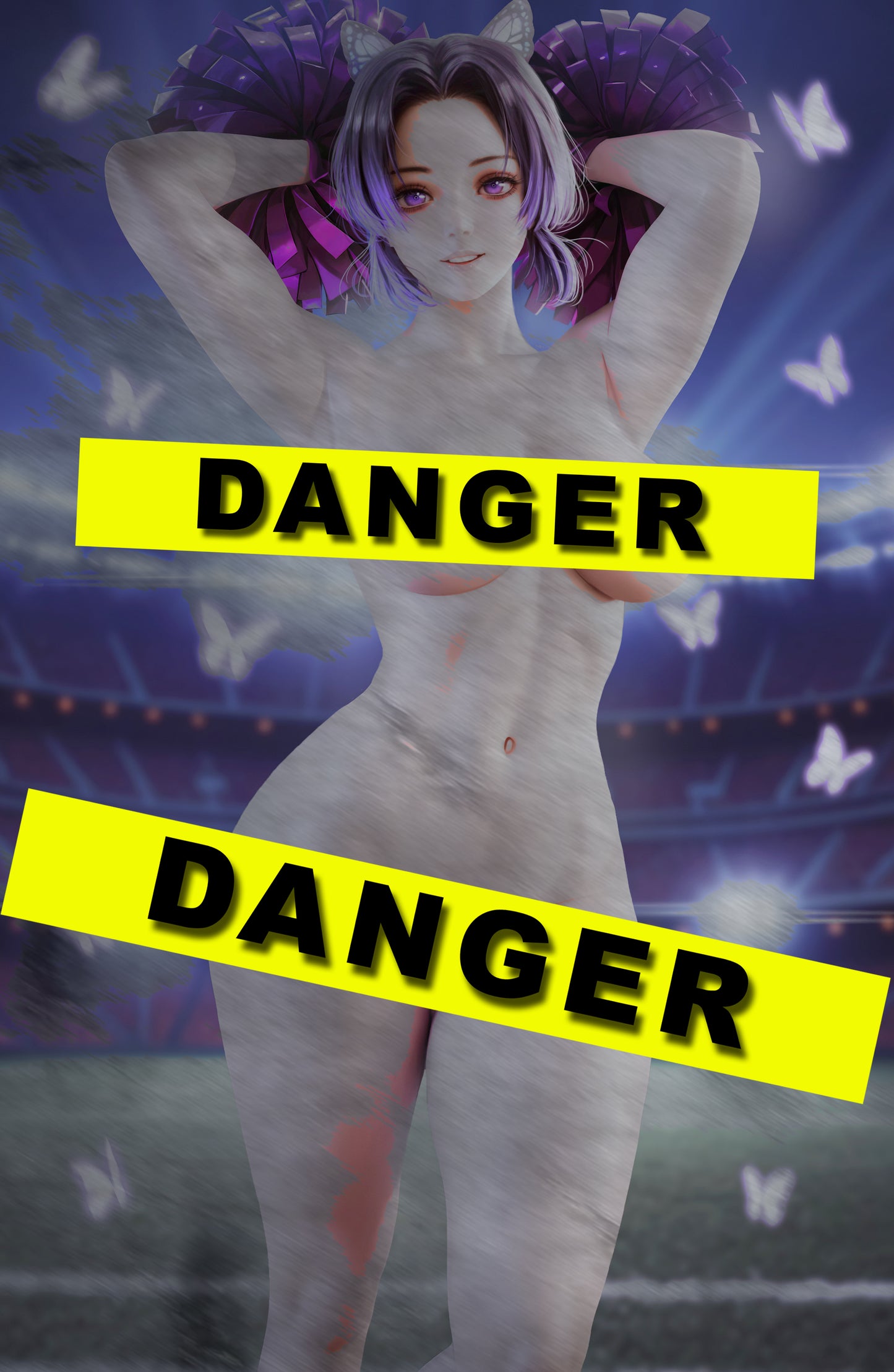 WAIFU CHRONICLES #1 - PURPLE SLAYER COSPLAY - METAL - by Danejo - Preorder