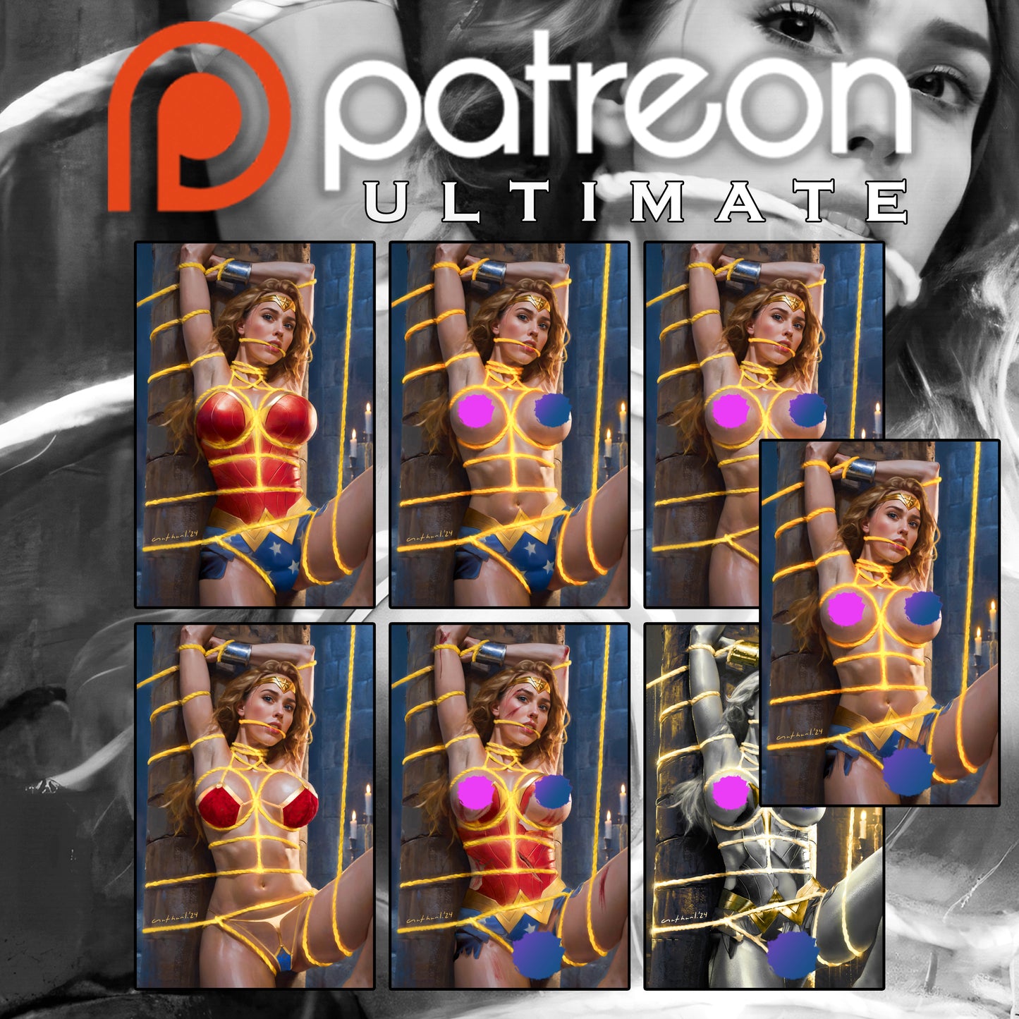 WAIFU CHRONICLES #1 - BONDED LASSO COSPLAY by Nathan Lorenzana
