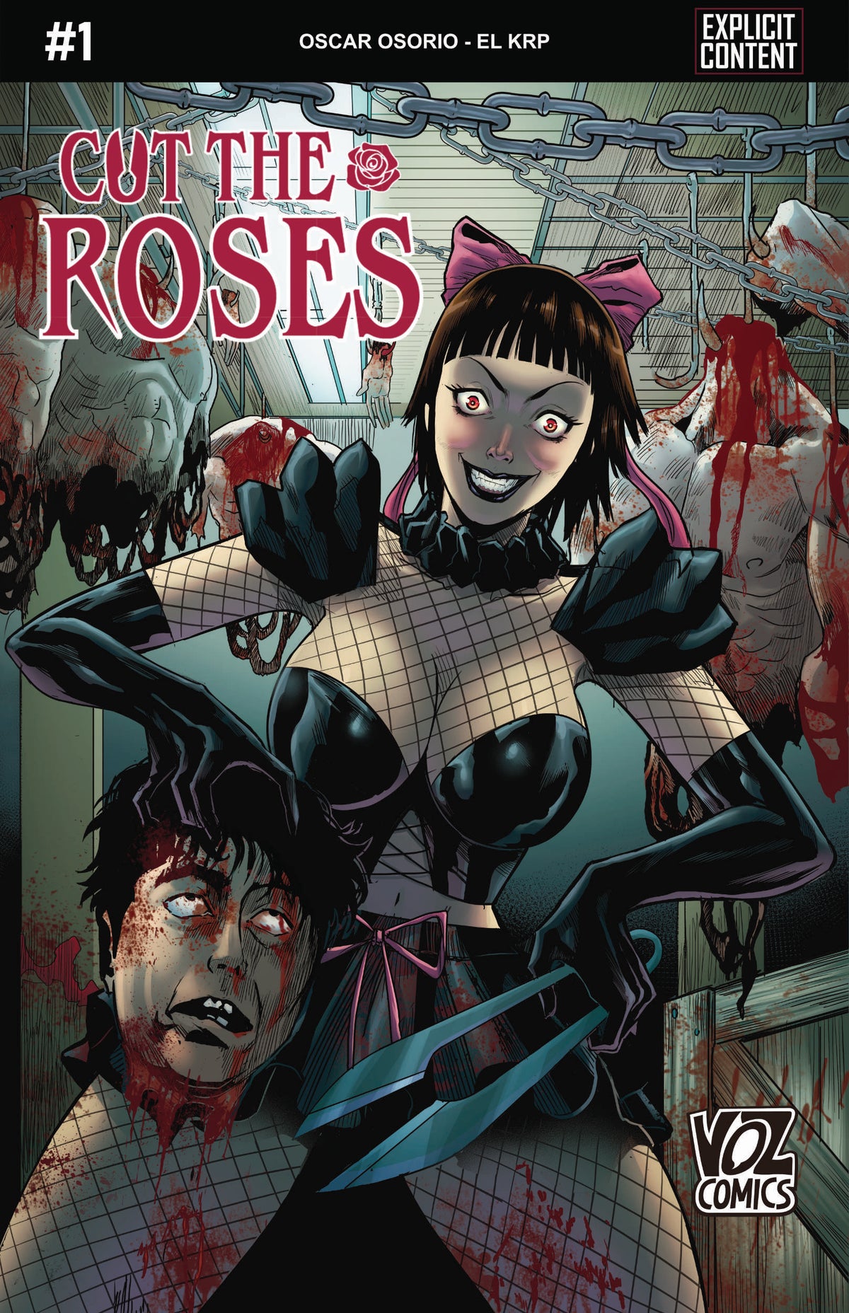 CUT THE ROSES - IVAN ANGULO COVER B TRADE VARIANT