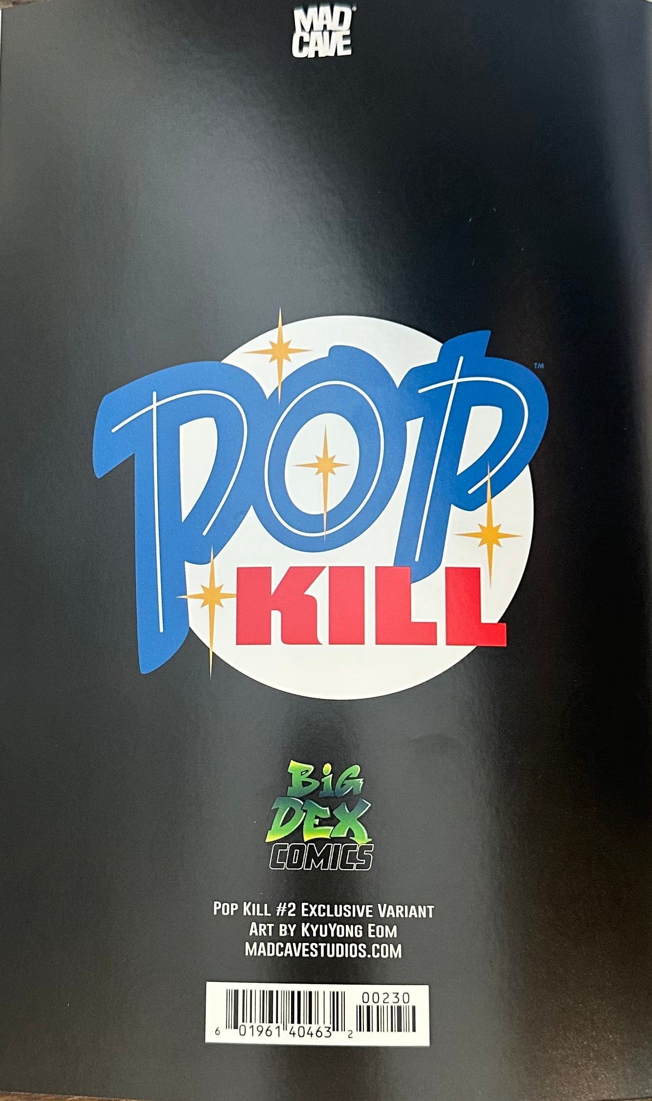 POP KILL #2 - KYUYONG EOM COVER B VIRGIN VARIANT