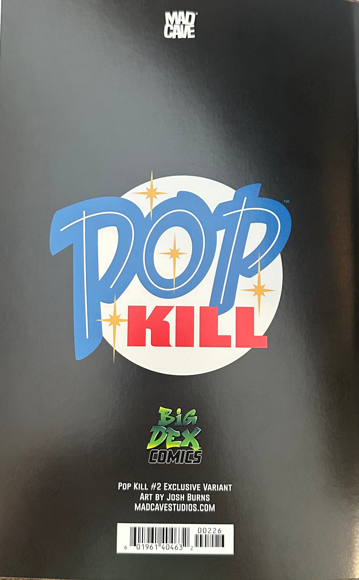 POP KILL #2 - JOSH BURNS TRADE VARIANT