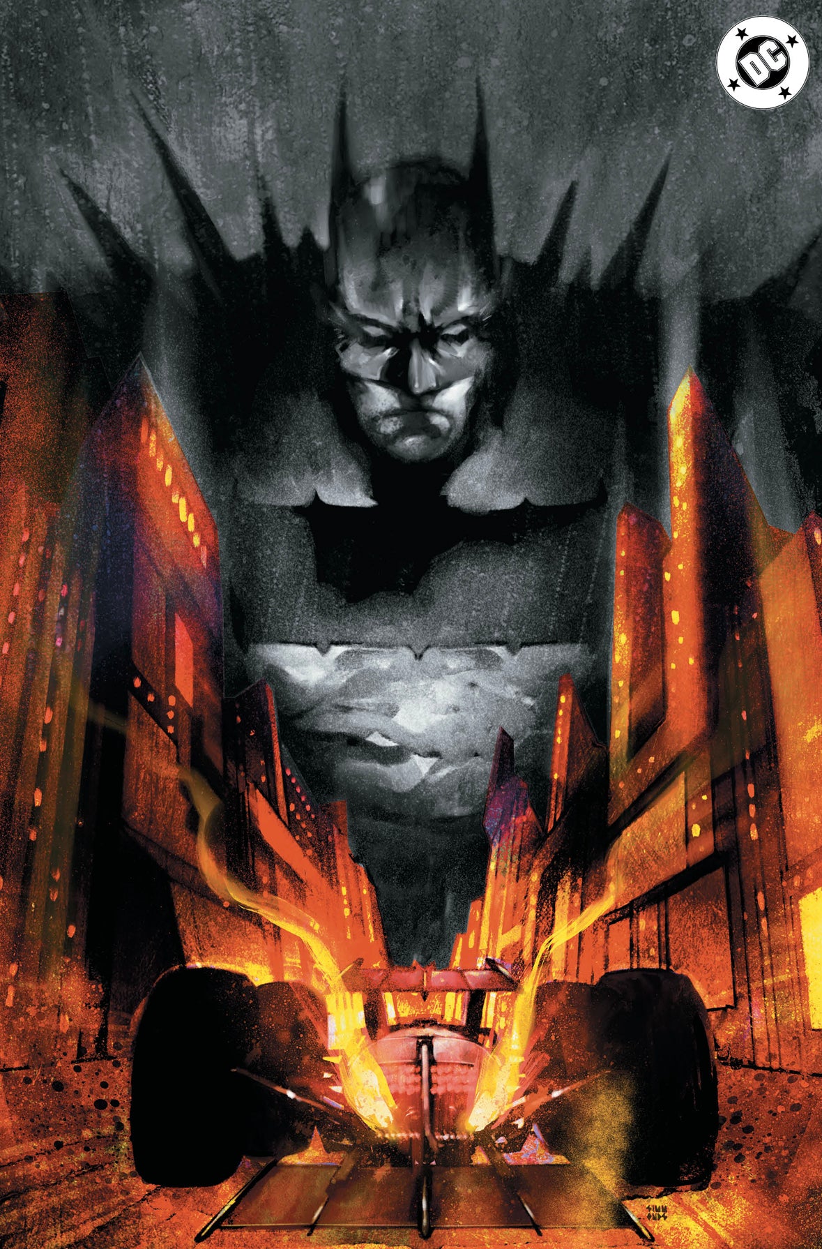 ABSOLUTE BATMAN #22 - MARTIN SIMMONDS COVER D SPLASH COLOR VIRGIN VARIANT KNIGHT OF COMICS SDCC 2026 EXCLUSIVE LTD 800