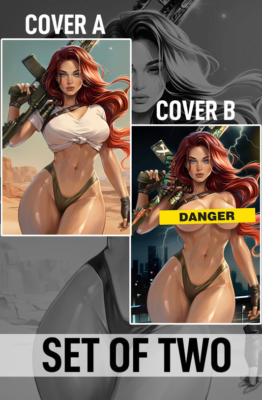 HEAT SEEKER EXPOSED #1 - KATYA SINYUKHINA FANEXPO DALLAS 2025 EXCLUSIVE SET OF TWO - PRESALE 05/30