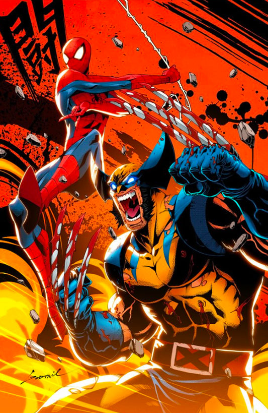 SPIDER-MAN & WOLVERINE #1 GODTAIL VIRGIN VARIANT EXCLUSIVE