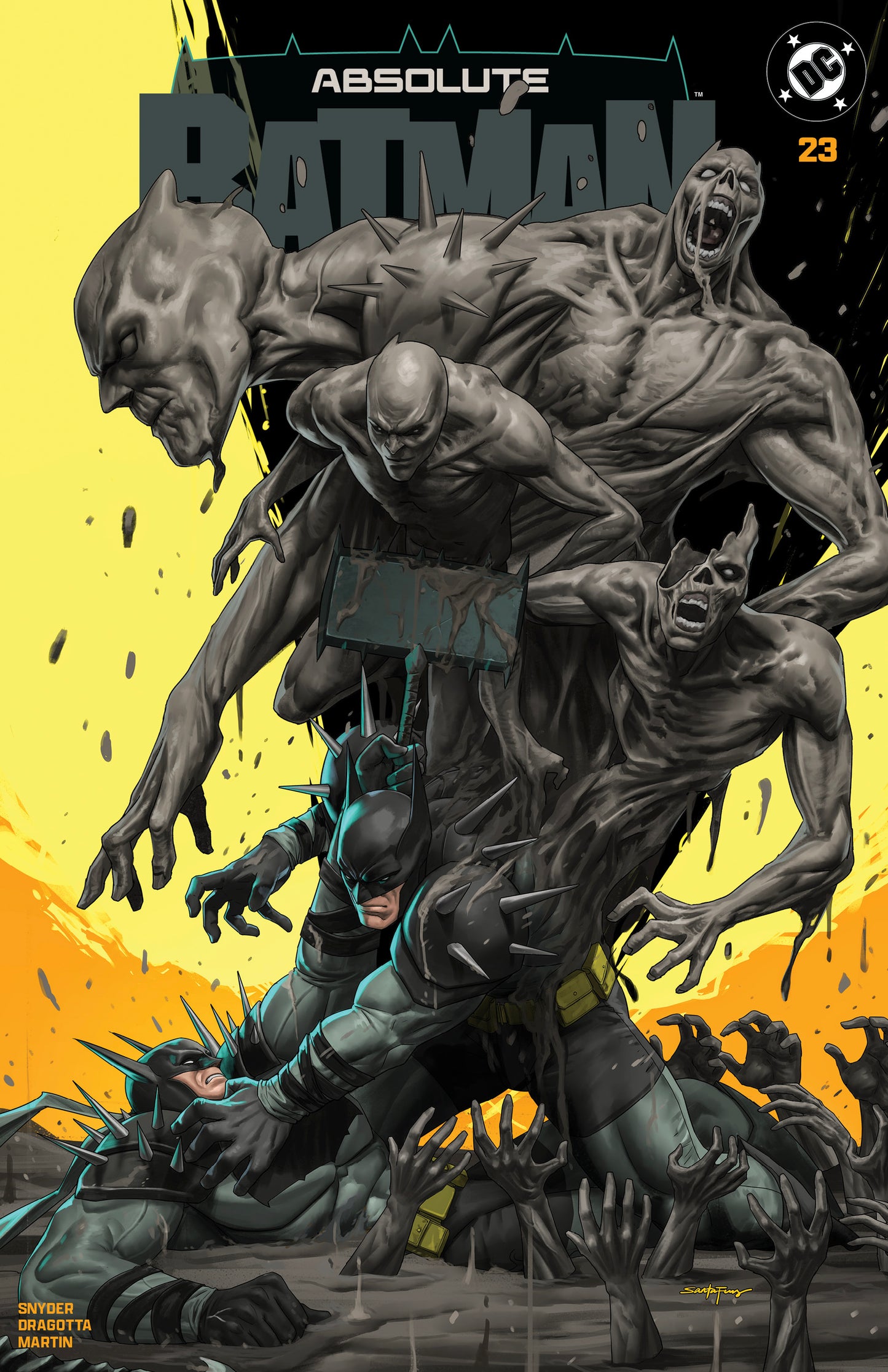 ABSOLUTE BATMAN #23 - SANTA FUNG TRADE VARIANT KNIGHT OF COMICS EXCLUSIVE LTD 3000 - Presale