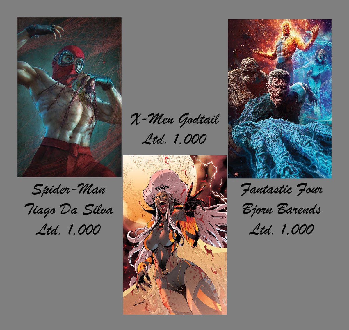 Marvel Midnight Sets