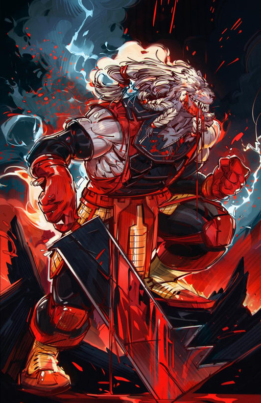 INVINCIBLE UNIVERSE BATTLE BEAST #5 - VIKTOR MILLER GAUSA VIRGIN VARIANT NYCC 2025 EXCLUSIVE - PREORDER