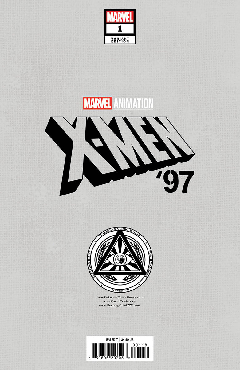 [Signed by Tyler Kirkham] X-MEN '97 1 UNKNOWN COMICS TYLER KIRKHAM EXCLUSIVE VAR [IN STOCK]