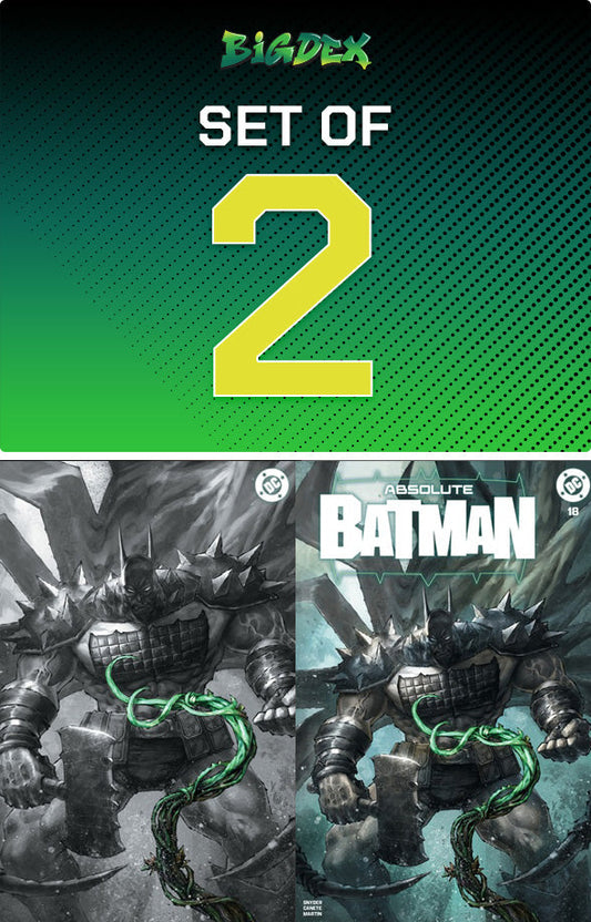 ABSOLUTE BATMAN #18 - ALAN QUAH TRADE & VIRGIN VARIANT BUNDLE SET