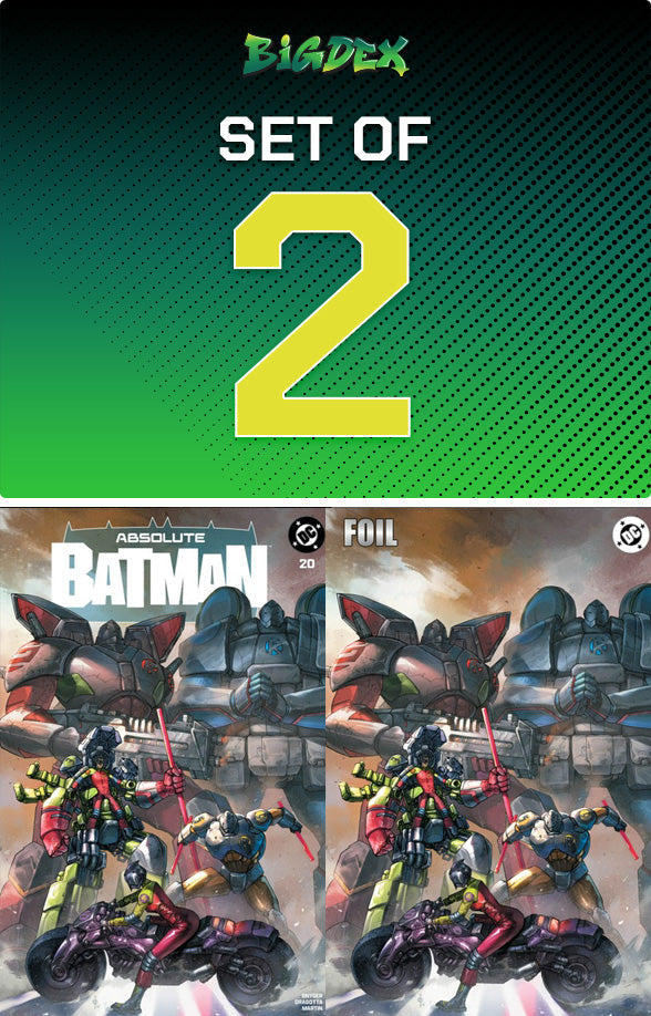 ABSOLUTE BATMAN #20 - ALAN QUAH TRADE/FOIL BUNDLE SET (PRE-ORDER)