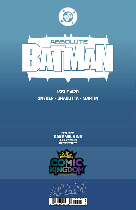 ABSOLUTE BATMAN #20 - DAVE WILKINS TRADE VARIANT (PRE-ORDER)