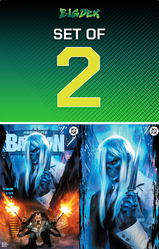 Absolute Batman #21 DAVE WILKINS HeroesCon Exclusive Trade/Virgin Set of 2