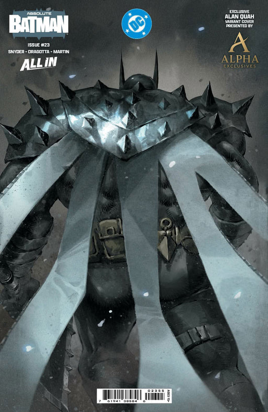 Absolute Batman #23 – Alan Quah Exclusive (wraparound) Variants (PRE-ORDER)
