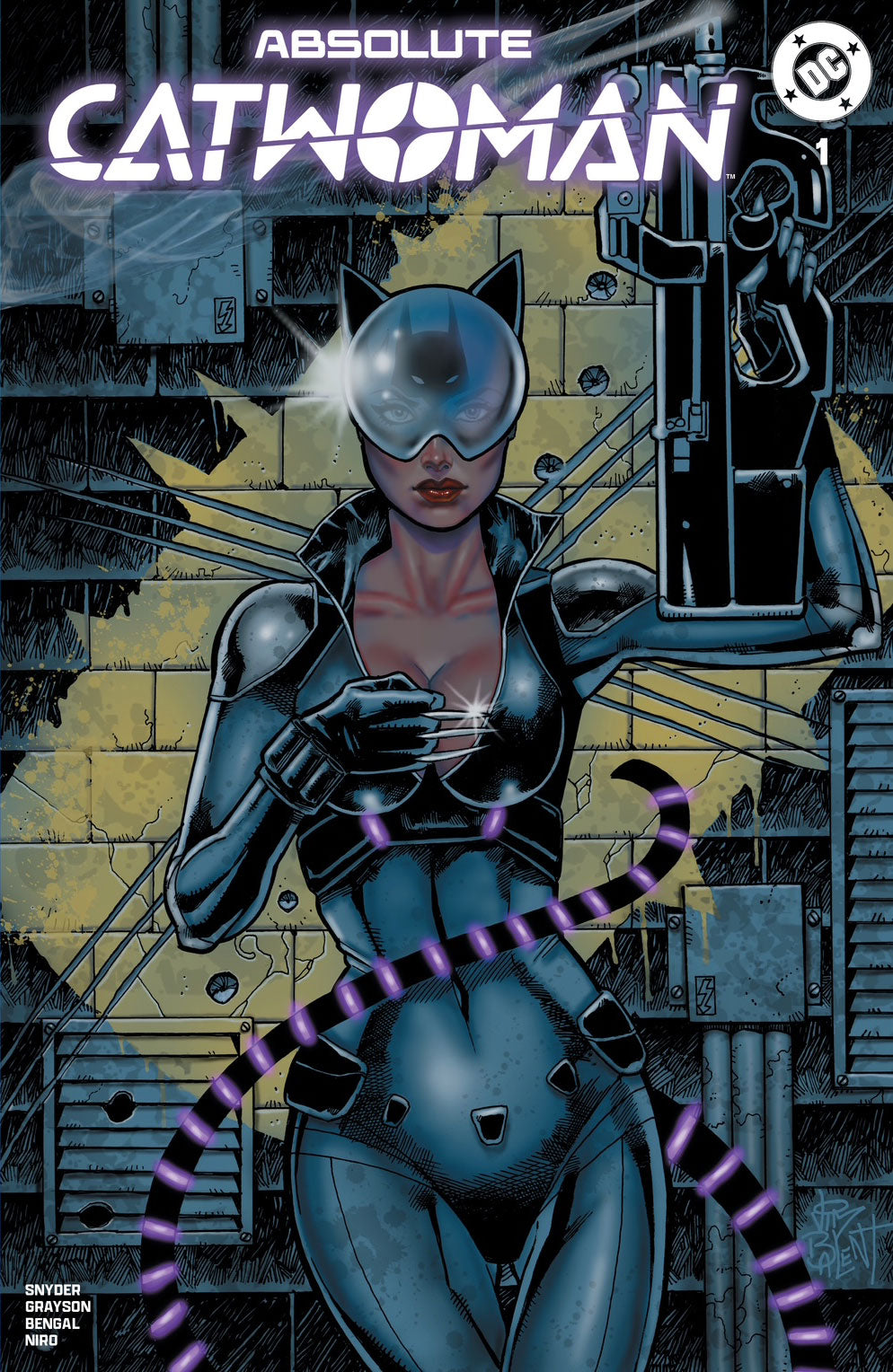 Absolute Catwoman #1 JIM BALENT Exclusive Trade Dress