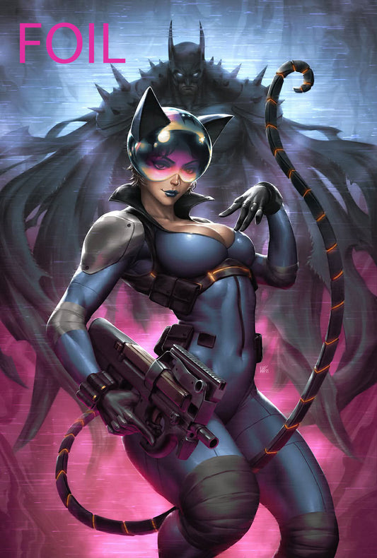 ABSOLUTE CATWOMAN #1 - KENDRICK LIM PINK SPOT FOIL VARIANT LTD 1000 (PRE-ORDER)