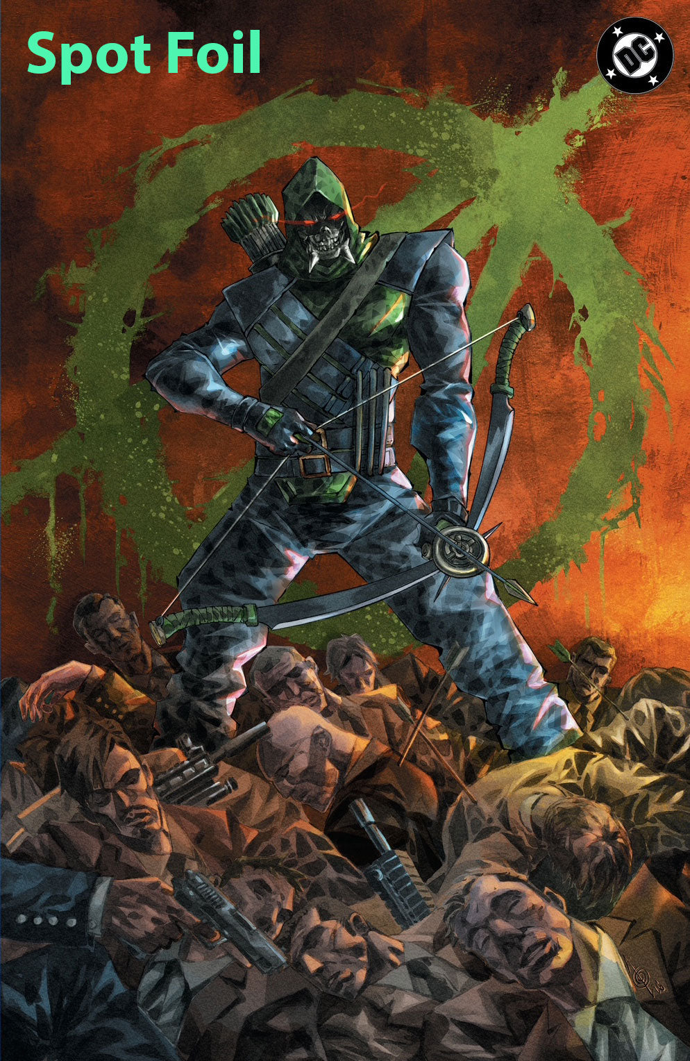 Absolute Green Arrow #1 ALAN QUAH Trade, Virgin & Foil Set of 3