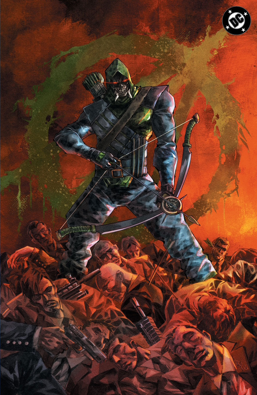 Absolute Green Arrow #1 ALAN QUAH Trade, Virgin & Foil Set of 3