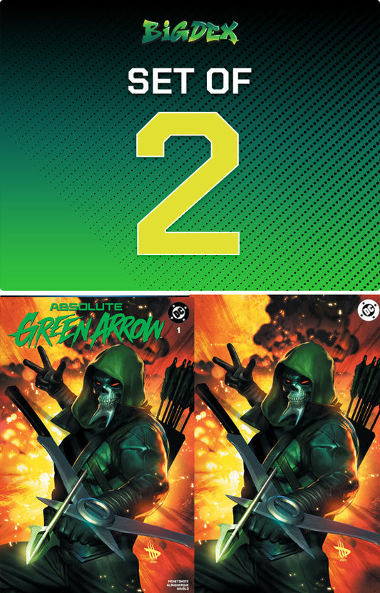 ABSOLUTE GREEN ARROW #1 - DAVE WILKINS TRADE & VIRGIN BUNDLE SET (PRE-ORDER)