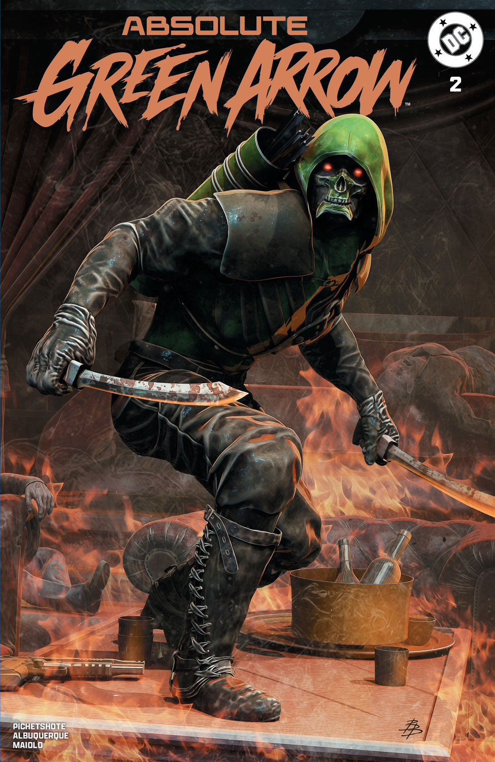 Absolute Green Arrow #2 BJORN BARENDS HeroesCon Exclusive - Set of 3