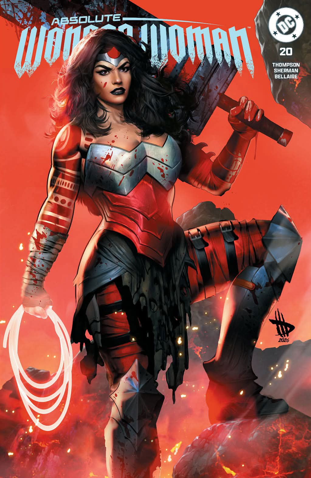 Absolute Wonder Woman #20 Dave Wilkins Full Set Trade/Virgin/War Paint Virgin
